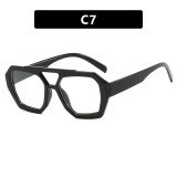Double Beam Irregular Sunglasses New Retro Stylish Sunglasses Internet Celebrity Fashion Sunglasses