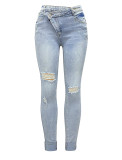 2025 New Ripped High Waist Jeans