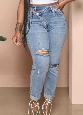 2025 New Ripped High Waist Jeans