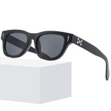 New Square Fashion Sunglasses Retro Internet Hot Men Glasses