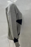 Round Neck Threaded Temperament Personality Sweater Knitted Pullover