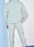 Fashionable Slim Fit Long Sleeve Jacket Workwear Two Piece Suit