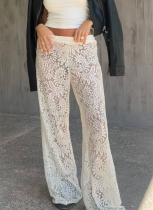 Sexy See-through Lace Low-rise Pants