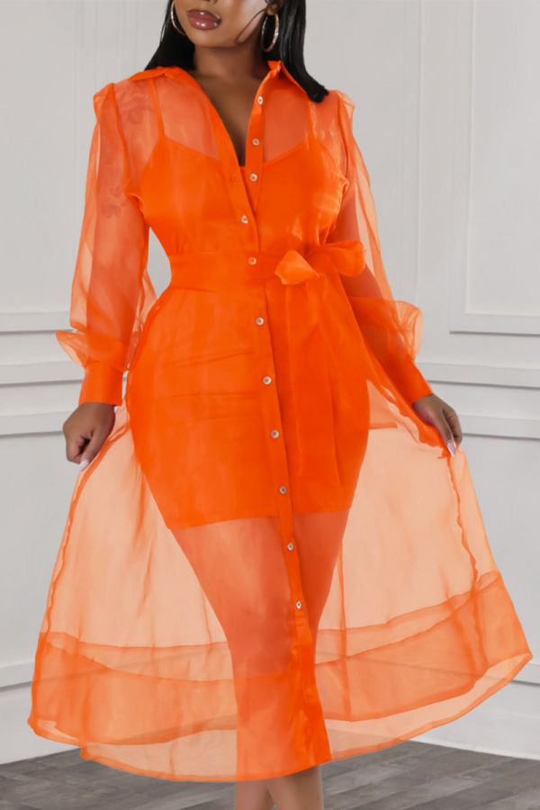 Sexy Mesh Fashion Strappy Shirt Dress Camisole Two Piece Set