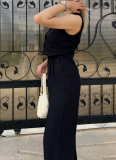 Casual Fashion Vest Trousers Two-piece Set