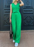 Casual Fashion Vest Trousers Two-piece Set