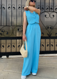 Casual Fashion Vest Trousers Two-piece Set