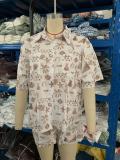 2025 New Printed Casual Shirt Shorts Set