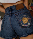 Summer All-Match Casual Women'S Denim Shorts