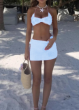 2025 New Beach Hollow Knitted Bikini Set