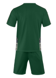 Sports Casual Hip-Hop Loose Breathable Round Neck Short-Sleeved Shorts Two-Piece Suit