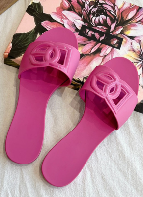 Summer Casual Outer Wear One-Piece Sandals Anti-Fruit Jelly Shoes Beach Non-Slip Flat Slippers