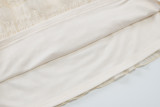 Sexy Halter Neck Backless Chest Wrap Slim Fit Double Layer Strappy Long Skirt Suit
