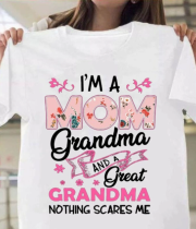 Round neck printed short sleeve loose T-shirt