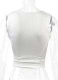 Summer Leisure New Women'S Suspenders Beautiful Back Small Vest