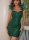 Sexy Sequin Gown Party Dress