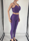 Sexy Mesh Splicing Bra And Pants Two-Piece Set