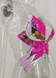 Sexy Suspenders Butterfly Sequined Small Vest Wholesale