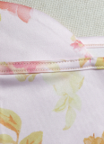 Sexy Sweet Women'S Clothing Suspenders Backless Printed A-Line Skirt Wholesale