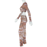Sexy Slim Fit Pants Short Top Long Pants Two Piece Set