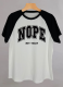 Summer Black And White Stitching Letter Printing Ladies Short-Sleeved T-Shirt Wholesale