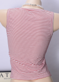 Summer New Product Navel-Baring Striped Small Vest For Women Wholesale