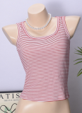 Summer New Product Navel-Baring Striped Small Vest For Women Wholesale