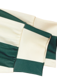 New Fashion Striped Lapel Top High Waist Shorts Two-Piece Suit For Women