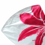 Sexy Women's Tube Top Flower Print Slim Fit Hip Short Dress