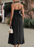 Sexy and Elegant Halterneck Tube Dress