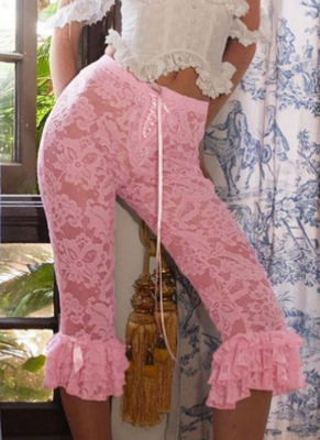 Sexy Hot Girl Lace Casual Shorts