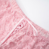 Sexy Hot Girl Lace Casual Shorts