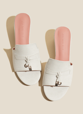 New Fashion Single Shoes Lazy Outer Wear Flip Flops Thick Heel Sandals