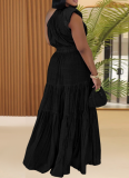 Fashionable Women'S Temperament Off-Shoulder Waist Dress