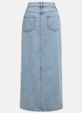 Bowknot Fashionable All-Match Denim Skirt For Women