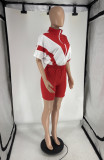 Casual Short-sleeved Shorts Bat Sleeve Sports Suit