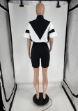 Casual Short-sleeved Shorts Bat Sleeve Sports Suit
