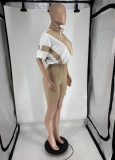 Casual Short-sleeved Shorts Bat Sleeve Sports Suit