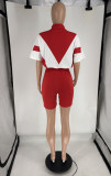 Casual Short-sleeved Shorts Bat Sleeve Sports Suit