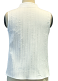 Summer New Solid Color V-Neck Slim Sleeveless Short-Sleeved Casual T-Shirt For Women