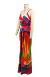 Fashion Casual Suspender Dress Slim Fit Dress