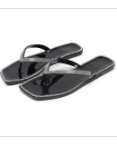 New Style Flip Flops Crystal Rhinestone Women's Jelly Flat Slippers