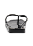 New Style Flip Flops Crystal Rhinestone Women's Jelly Flat Slippers