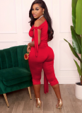 New Cross-border Oblique Shoulder Straps Casual Fashion Solid Color Suit