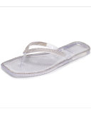 New Style Flip Flops Crystal Rhinestone Women's Jelly Flat Slippers