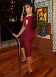 New Cross-border Oblique Shoulder Straps Casual Fashion Solid Color Suit