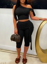 New Cross-border Oblique Shoulder Straps Casual Fashion Solid Color Suit