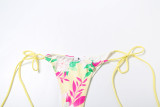 Sexy Hot Girl Digital Printing Split Small Vest Shorts Set