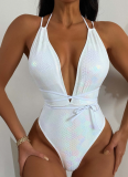 Sexy One-piece Fringe Swimsuit Bikini One-piece