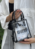 Fashion Hand-held Shoulder Crossbody Jelly Bag